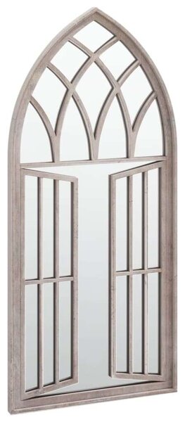 VidaXL Gótikus Fali Tükör - Vas - 100x45 cm