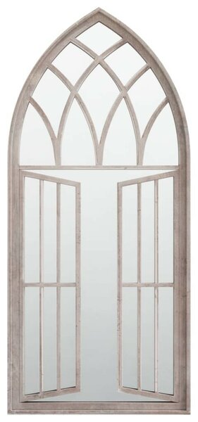 VidaXL Gótikus Kerti Tükör - Vas - 100x45 cm