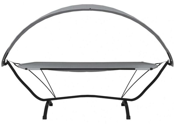 VidaXL Függőágy Tetővel - Szürke - 274cm