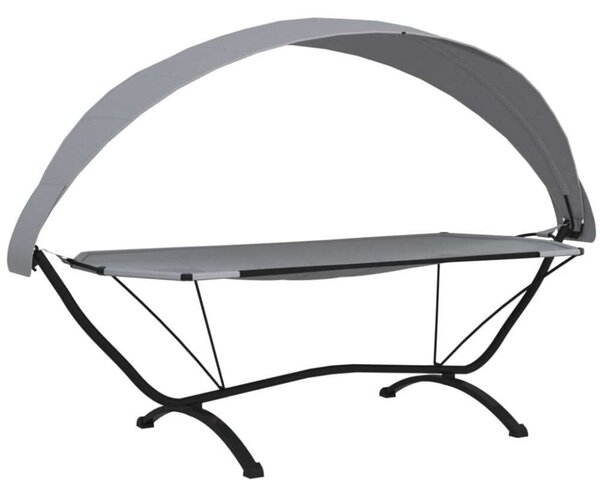 VidaXL Függőágy Tetővel - Szürke - 274cm