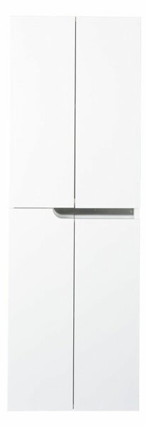 Modern Fali Fürdőszobabútor Szekrény - 50x150x33 cm