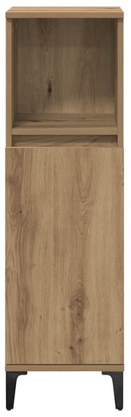 Fürdőszoba bútor szett polcokkal 3 pcs Artisan tölgy Faanyag