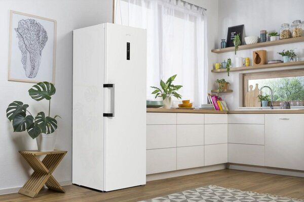 Gorenje R619EAW6 Egyajtós hűtőszekrény, 398L, M:185, E energiaosztály, Fehér