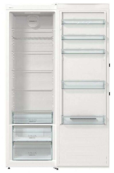 Gorenje R619EAW6 Egyajtós hűtőszekrény, 398L, M:185, E energiaosztály, Fehér