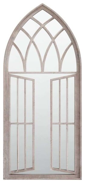 VidaXL Gótikus Fali Tükör - Vas - 100x45 cm