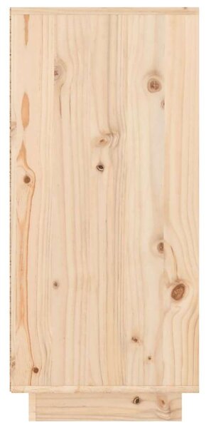 VidaXL tömör fenyőfa tálalószekrény 111 x 36 x 75 cm