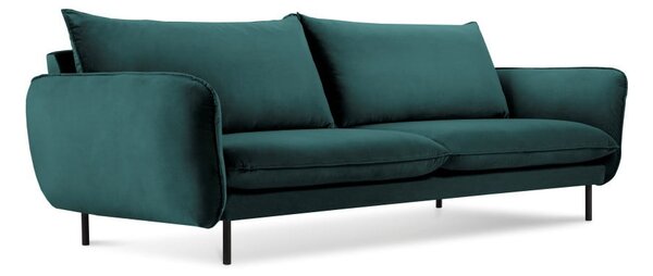 Vienna olajzöld bársony kanapé, 200 cm - Cosmopolitan Design