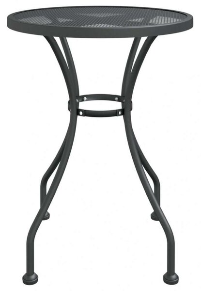 VidaXL Fém Kerti Asztal - Hálós - Ø60cm