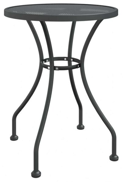 VidaXL Fém Kerti Asztal - Hálós - Ø60cm