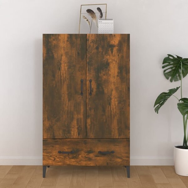 VidaXL Füstös Tölgy Fa Magasszekrény - 70x31x115 cm