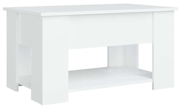 VidaXL Emeletes Dohányzóasztal - Fehér - 79x49x41 cm