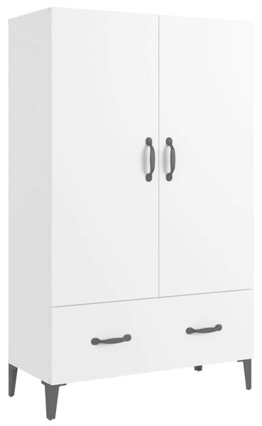 VidaXL fehér szerelt fa magasszekrény 70 x 31 x 115 cm