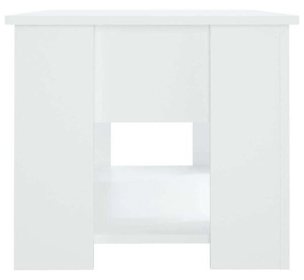VidaXL Emeletes Dohányzóasztal - Fehér - 79x49x41 cm