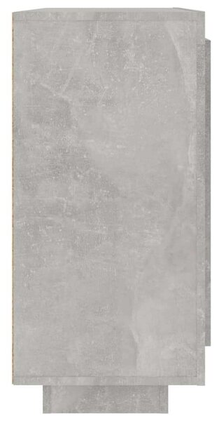 VidaXL Tálalóasztal - Betonszürke - 92x35x75 cm