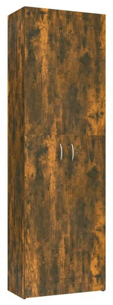 VidaXL Irodaszekrény - Füstös Tölgy - 60x32x190 cm