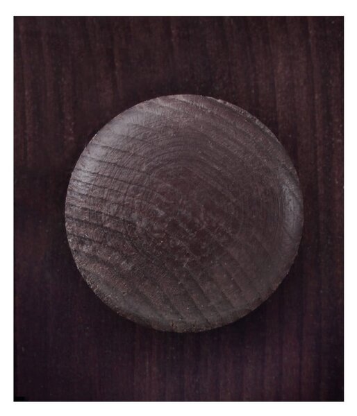 Sötétbarna borovi fenyő tálalószekrény 180x35 cm Lisa – Støraa