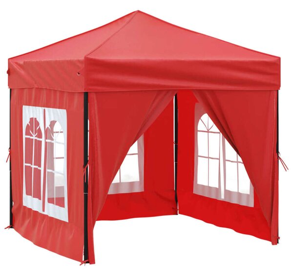 VidaXL Rendezvénysátor - Piros - 2x2m
