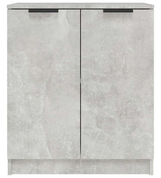 VidaXL Betonhatású Tálalószekrény Szett - 2 db - 60x30x70 cm