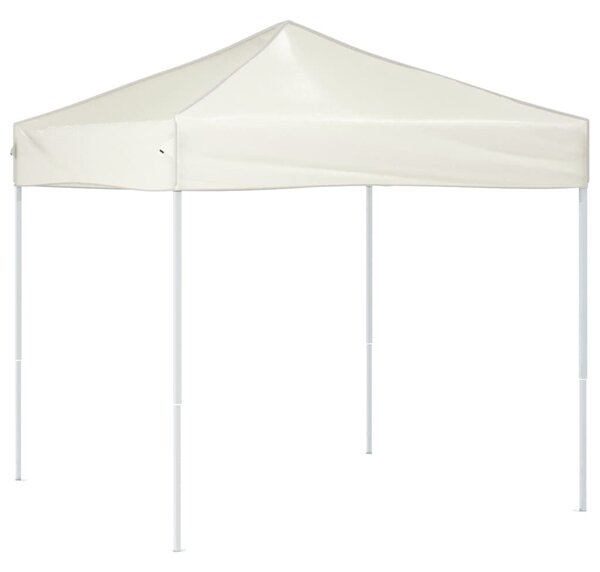 VidaXL Partisátor - Összecsukható - Krémszín - 2x2m