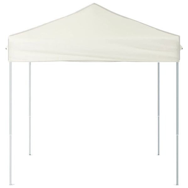 VidaXL Partisátor - Összecsukható - Krémszín - 2x2m
