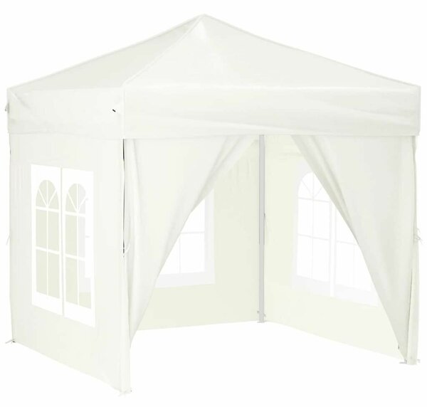 VidaXL Összecsukható Rendezvénysátor - 2x2m - Krémszínű