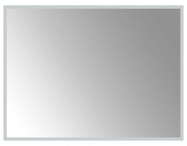 VidaXL LED-es fürdőszobatükör 80x60 cm