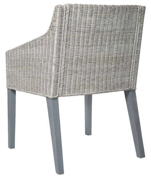 Rattan Étkezőszék - 2 db - Szürke