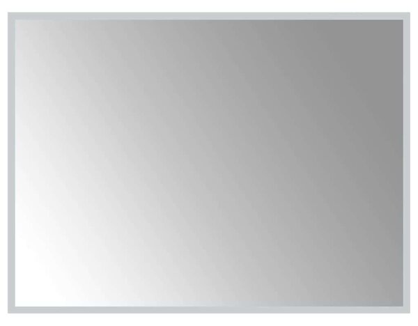 VidaXL LED-es fürdőszobatükör 80x60 cm