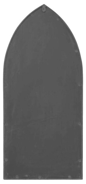 VidaXL Gótikus Fali Tükör - Fekete Vas - 70x30 cm