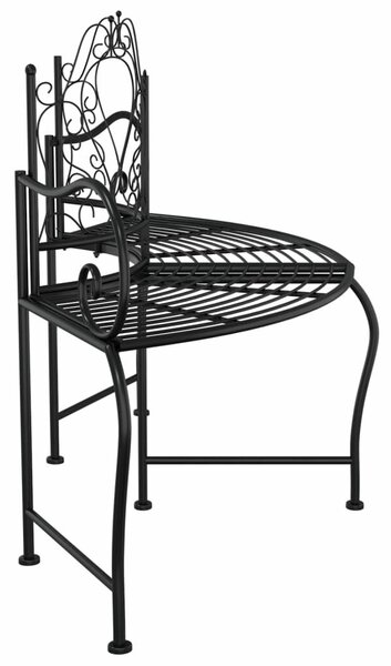 VidaXL Fa Körüli Pad - Acél - 150 cm