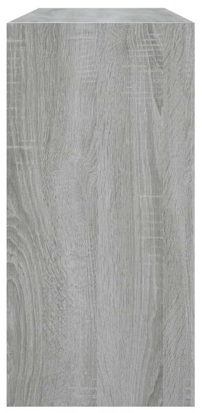 VidaXL Konyhai Fali Szekrény - Szürke Sonoma - 80x31x60 cm
