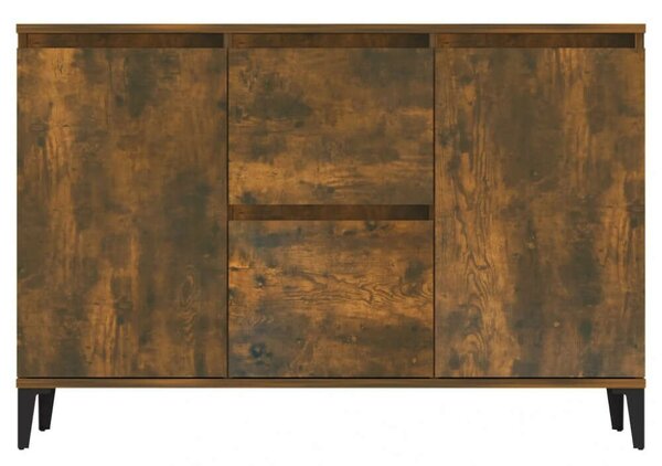 VidaXL füstös tölgy színű szerelt fa tálalószekrény 104 x 35 x 70 cm