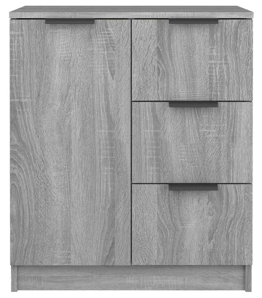 VidaXL Tálalószekrény Szett - Sonoma Szürke - 2 db - 60x30x70 cm