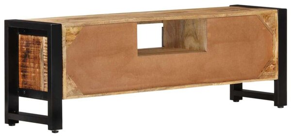 VidaXL tömör mangófa TV-szekrény 120 x 30 x 40 cm