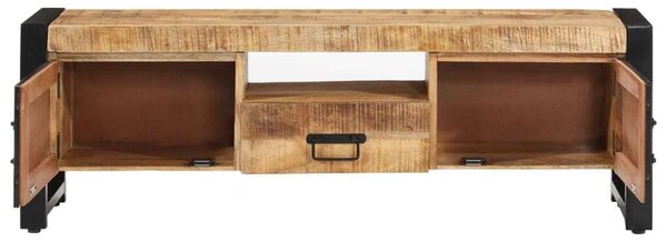 VidaXL tömör mangófa TV-szekrény 120 x 30 x 40 cm