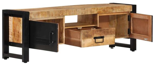 VidaXL tömör mangófa TV-szekrény 120 x 30 x 40 cm