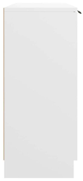 VidaXL fehér szerelt fa tálalóasztal 90,5 x 30 x 70 cm