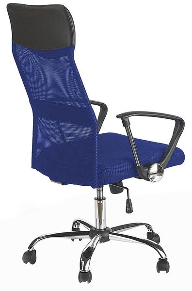 TIMELESS Ergonomikus irodai szék magasított háttámlával kék HOP1000998-3
