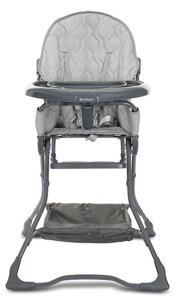 LORELLI Bonbon fix etetőszék - Grey Leather