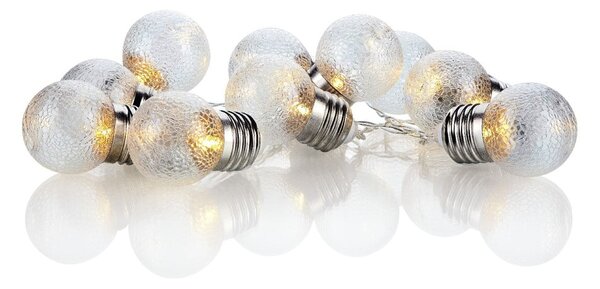 Glöd LED fényfüzér 10 gömbbel, hossz 185 cm - Markslöjd