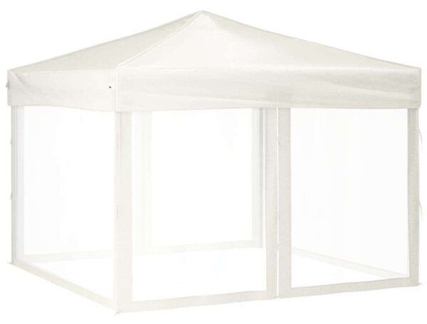 VidaXL Összecsukható Sátor - 3x3m, Krémszín