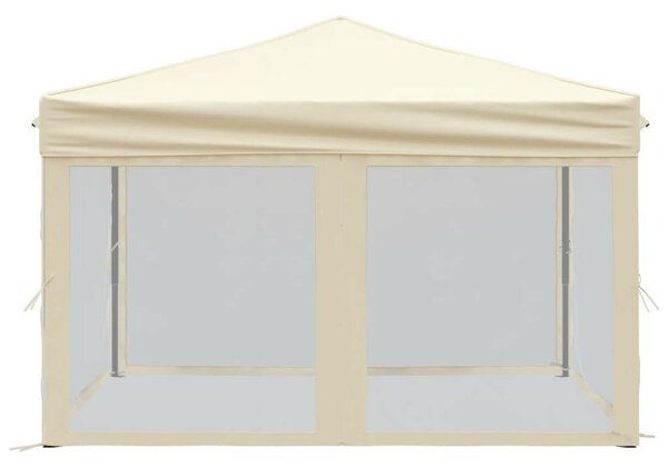 VidaXL Összecsukható Sátor - 3x3m, Krémszín