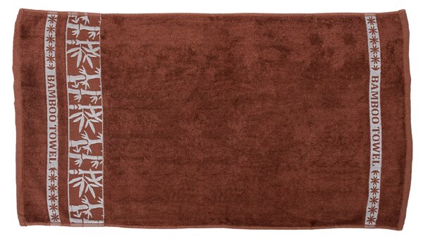 Bambusz törölköző BAMBOO 70x140 cm barna, 70% bambusz | 30% pamut