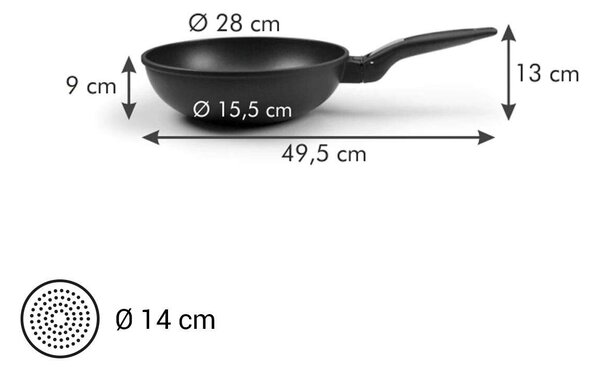 Tescoma SmartCLICK Wok ø 28 cm