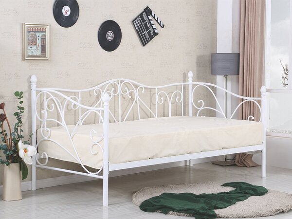 Egyszemélyes ágy 90 cm Soughton (ágyráccsal)