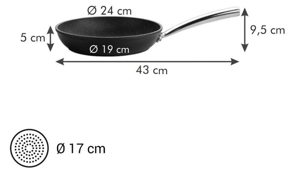 Tescoma PRESIDENT Serpenyő ø 24 cm