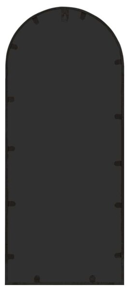 Kovácsoltvas Kert Tükör - Fekete - 100x45 cm