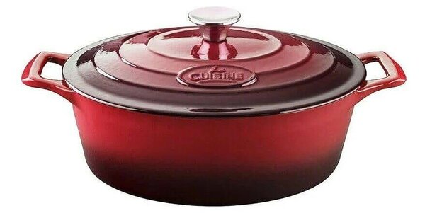 La Cuisine Öntöttvas Sütőtál - Piros - 4,75L
