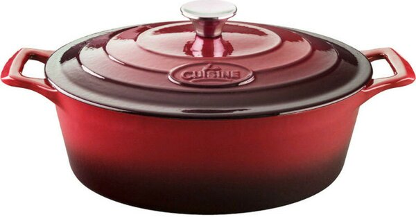 La Cuisine Öntöttvas Sütőtál - Piros - 4,75L