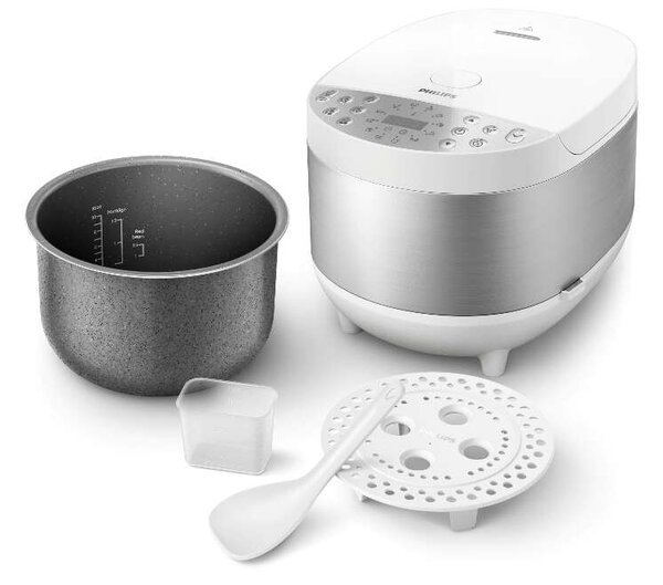 Philips Viva Collection Multicooker HD4713/40 Elektromos Főzőedény, Fehér